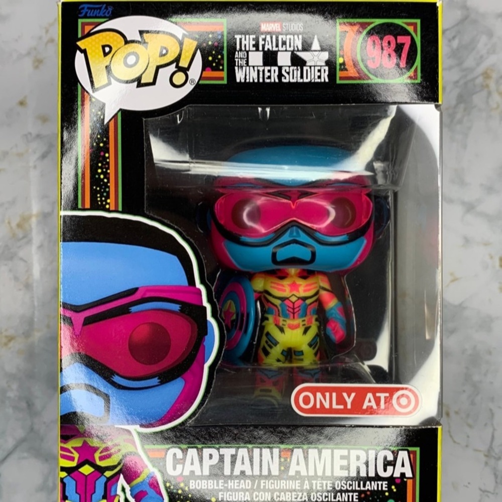 Captain America Blacklight # 987